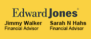 Edward Jones, Jimmy Walker, Financial Advisor & Sarah N Hahs, Financial Advisor